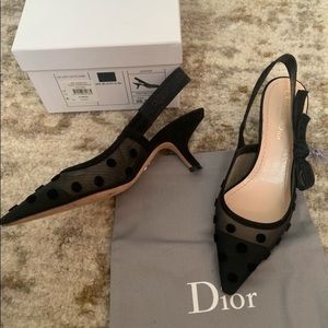 DIOR kitten heels!